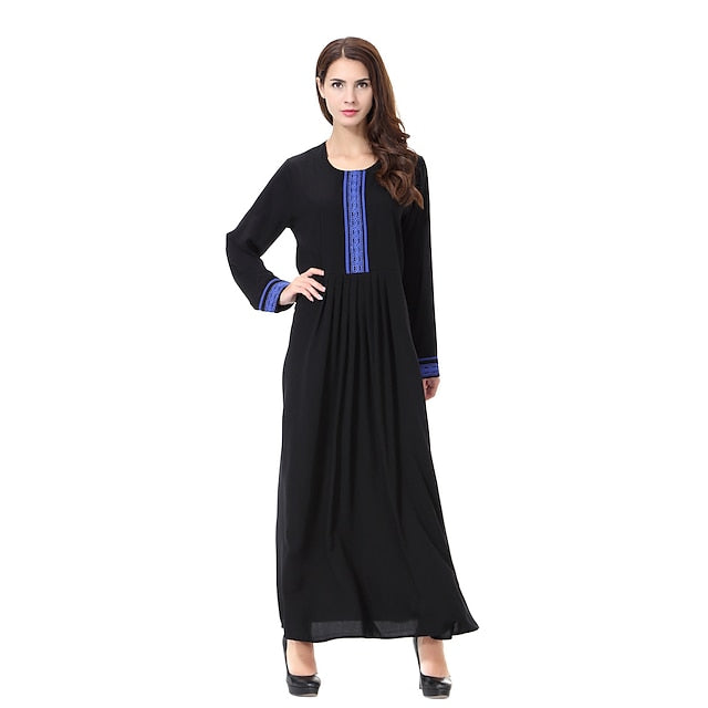 Women's Dress Abaya Religious Saudi Arabic Arabian Muslim Ramadan Adults Leotard / Onesie