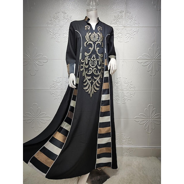 Women's Dress Abaya Religious Saudi Arabic Arabian Muslim Ramadan Adults Dress