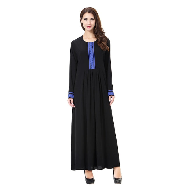 Women's Dress Abaya Religious Saudi Arabic Arabian Muslim Ramadan Adults Leotard / Onesie