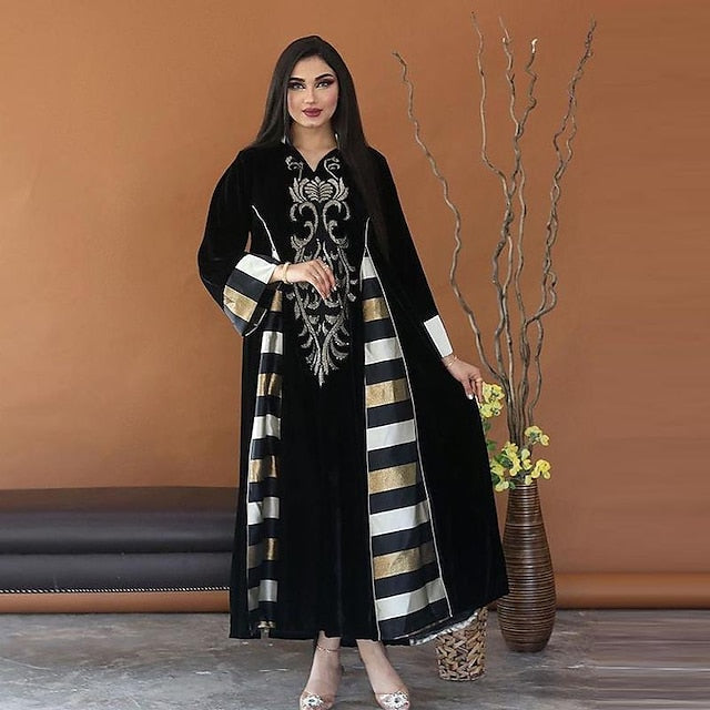 Women's Dress Abaya Religious Saudi Arabic Arabian Muslim Ramadan Adults Dress