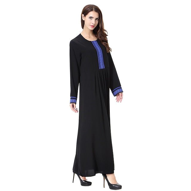 Women's Dress Abaya Religious Saudi Arabic Arabian Muslim Ramadan Adults Leotard / Onesie