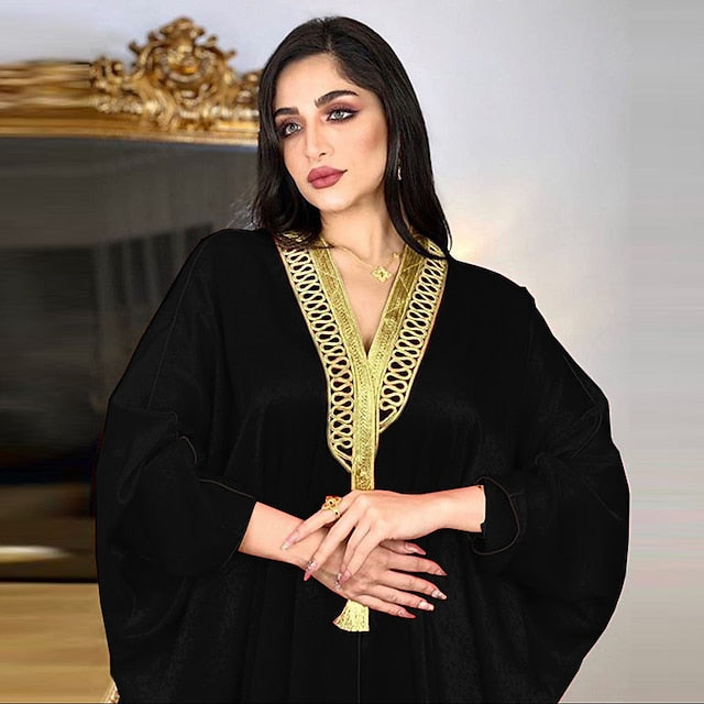 Women's Dress Abaya Religious Saudi Arabic Arabian Muslim Ramadan Adults Dress