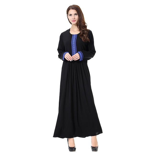 Women's Dress Abaya Religious Saudi Arabic Arabian Muslim Ramadan Adults Leotard / Onesie