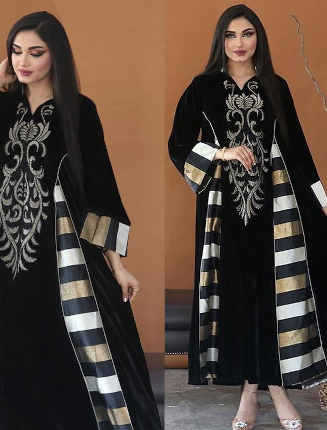 Women's Dress Abaya Religious Saudi Arabic Arabian Muslim Ramadan Adults Dress