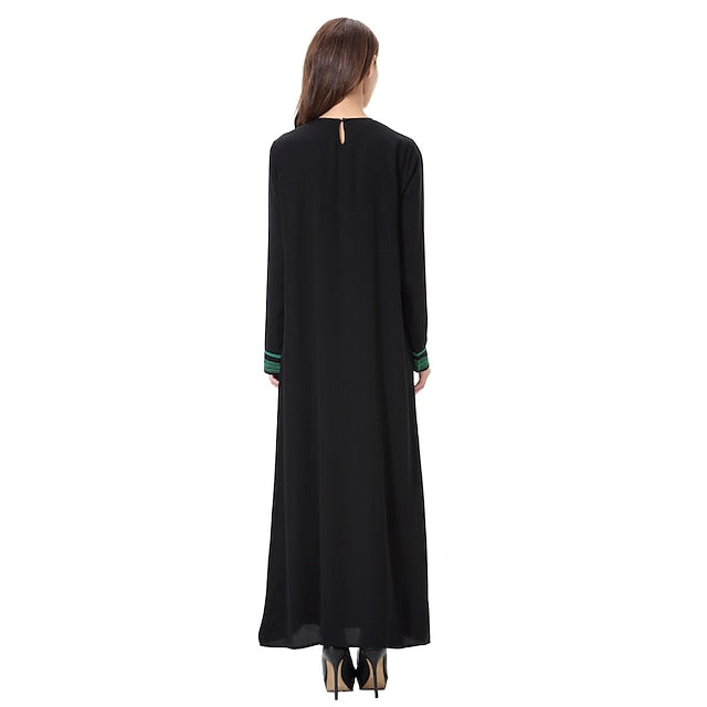 Women's Dress Abaya Religious Saudi Arabic Arabian Muslim Ramadan Adults Leotard / Onesie