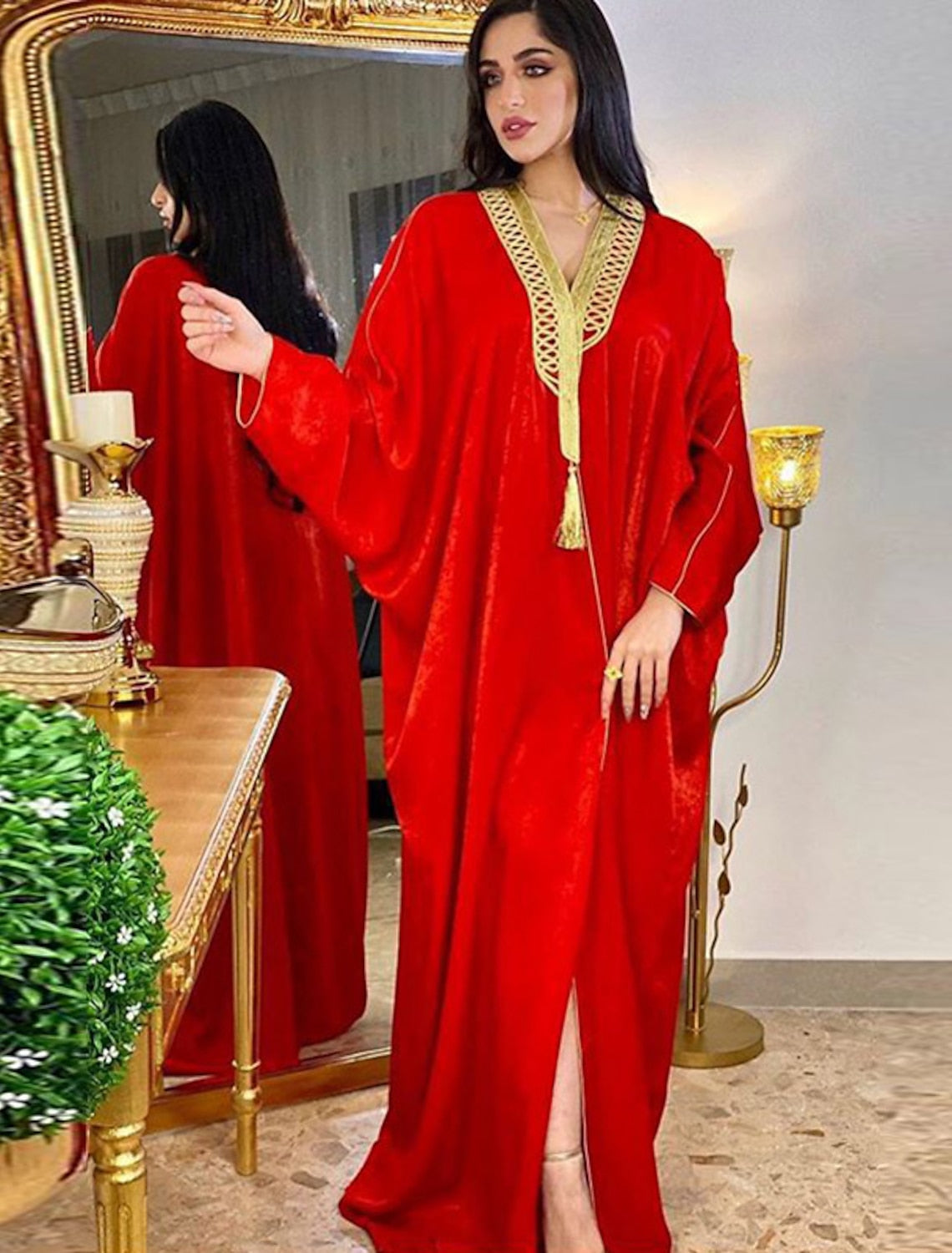 Women's Dress Abaya Religious Saudi Arabic Arabian Muslim Ramadan Adults Dress