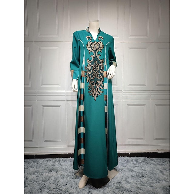 Women's Dress Abaya Religious Saudi Arabic Arabian Muslim Ramadan Adults Dress