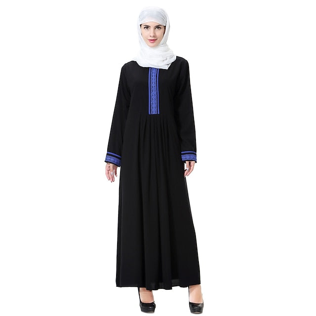 Women's Dress Abaya Religious Saudi Arabic Arabian Muslim Ramadan Adults Leotard / Onesie