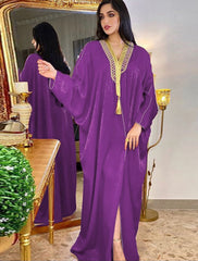 Women's Dress Abaya Religious Saudi Arabic Arabian Muslim Ramadan Adults Dress